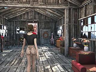 Look at this sexy Fallout 4 babe chilling at home. Isn’t she hot?