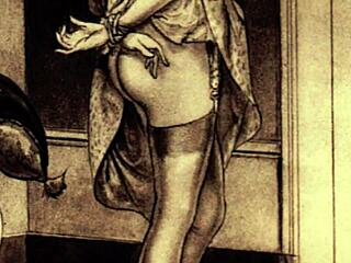 just diving into some old-school erotic sketches, wanna see?