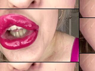 i'm totally hooked on secret lips with this goddess in lingerie