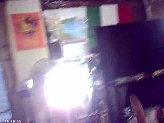 Behind Scenes Cam of Maxxx Loadz and Azn Blonde