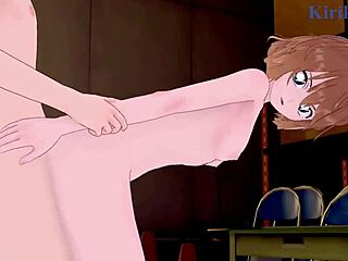 Ai Haibara and Kazuha Toyama get slammed in intense Detective Conan hentai