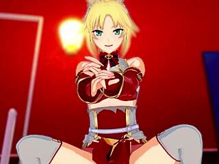 Curious About Mordred Pendragon's Wild Side in Fate Apocrypha? See Her Intense Solo Session and Epic Finish.