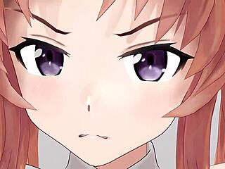 hey, kagerou from kantai collection gets wild in anime hentai