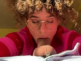 under the christmas tree, a horny pov quickie unfolds with wet pussy, tits, blowjob, and hardcore ass action