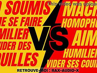 Powerful French hetero dominates young gay submissive in intense session.