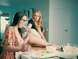 Curious how Charlie Forde teases Chasey in kitchen? See full video on XRed