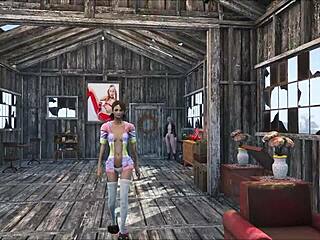 Look at this sexy Fallout 4 babe chilling at home. Isn’t she hot?