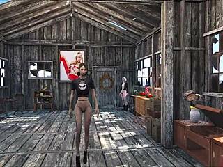 Look at this sexy Fallout 4 babe chilling at home. Isn’t she hot?