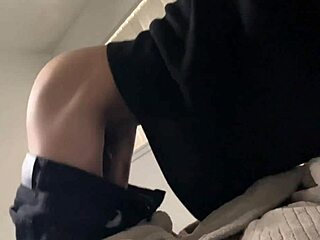 Look at this hot 18-year-old gay twink in homemade action