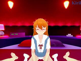 Rei Ayanami and Asuka Langley Soryu in Wild POV Hentai Action!