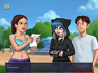 summertime saga 120 got me hooked, ya know