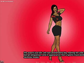 Cheating wife craves massive black cock in 3D porn game