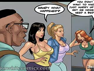 detention s3 ep8, student catches teacher in wild campus gangbang