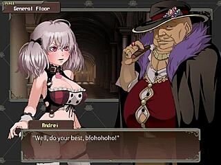 i can’t believe how branded azel, lewdcrest lady, handles big dicks in hentai gameplay!