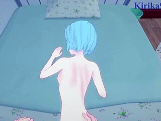 Rei Ayanami and Asuka Langley Soryu in Wild POV Hentai Action!