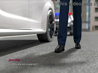 Inside Jennifer in 69 game position