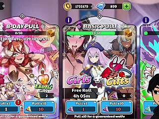 Nutaku waifu shop massage and sex toy domination scenes