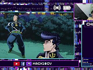 Watching Jojo's bizarre adventure animation part 4 chapters 17-18