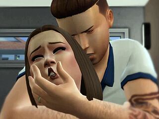 SimxStory - New House Episode 1 Bent Over Action