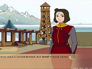 what’s up with this big anime booty in four element trainer book 5?