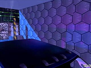 So, we meet again, huh… I’m totally lost in this 3D futanari hentai with blonde shemale action!