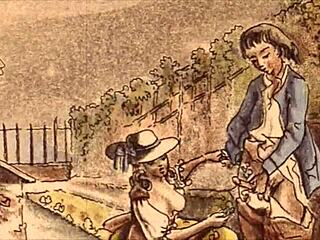 i’m obsessed with these vintage erotic drawings from old comics