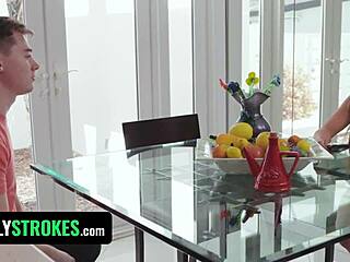 familystrokes got me hooked on this sexy latina babe reconnecting with her ex.