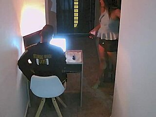 I convince the shy security guard of my building to shoot a porn video it goes wrong