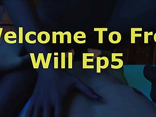 Welcome to Free Will 5, umm, big titted anime game!