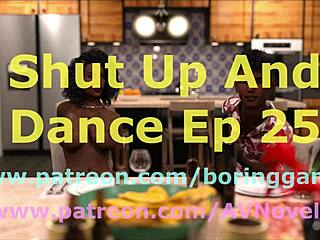 shut up and dance 25 with big tits and steamy blowjob action