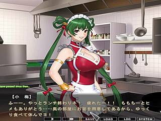 Maid-san to Boin Game Rin Scene 4 Part 2 English