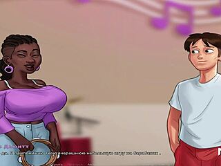 in summertime saga, she chooses a flute and demonstrates oral skills