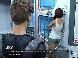 Stranded in Space 105 - Planning a Threesome with Bisexual Girl Next Door