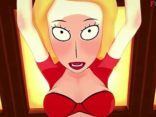 Beth Smith in POV Fuck with Rick y Morty Fantasy