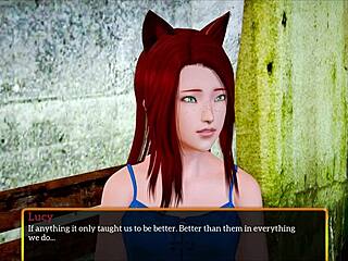 exploring my new family in cartoon game