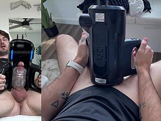 First Time with Xspacecup XT5 Auto-Stroker Feels So Wild