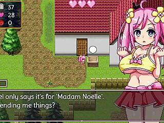 I’m hooked on Noelle’s pixel art game blowjob skills