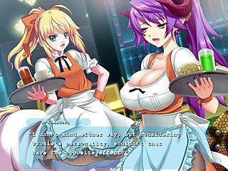 Princess x fan disc ep20 at the cafe, so excited! 😍