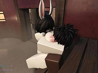 I love how my bunny rides me hard for a wild creampie