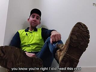 step gay dad escapes into foot fantasy dreams