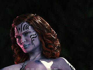 Tales from the Unending Void 19 - Busty Alien Craves My Tongue and Hard Cock in Wild 3D Porn Game