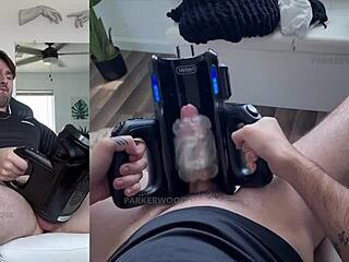 First Time with Xspacecup XT5 Auto-Stroker Feels So Wild