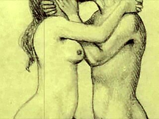 रेट्रो एनिमे हentai स्टाइल विंटेज इरोटिक इलस्ट्रेशन