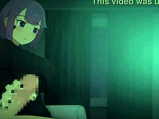 in this vel story pov hentai, the anime cartoon babe gives an intense handjob, stroking and teasing the cock