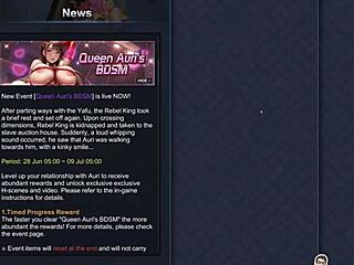 Ep1 Auri teases dick with foot in kinky 3D cartoon