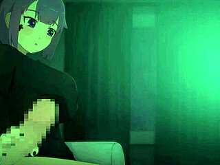 in this vel story pov hentai, the anime cartoon babe gives an intense handjob, stroking and teasing the cock