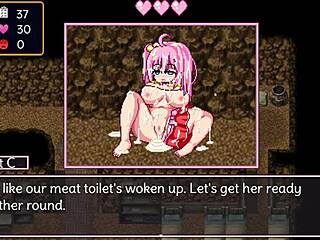 I’m hooked on Noelle’s pixel art game blowjob skills