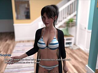 Teacher Shows Off Her Big Ass and Tits in Summer Heat