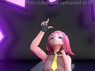 strip tease with clothes ripped while dancing to yoasobi idol music