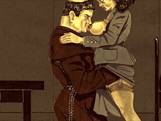 Vintage erotic drawings from classic cartoon archives